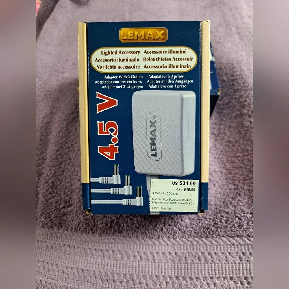 Lemax Power Adapter - Picture 1 of 7